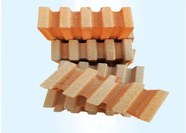Anti - Wear High Alumina Fire Proof Brick For Furnace Roof 70% Al203 Yellow Color
