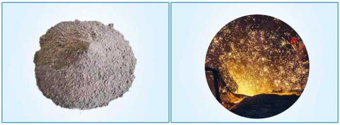 Al2O3-SiC-C مصنوعة من المواد الخام من الفرن الصخري من البوكسيت الكثيفة كما المواد الخام الرئيسية